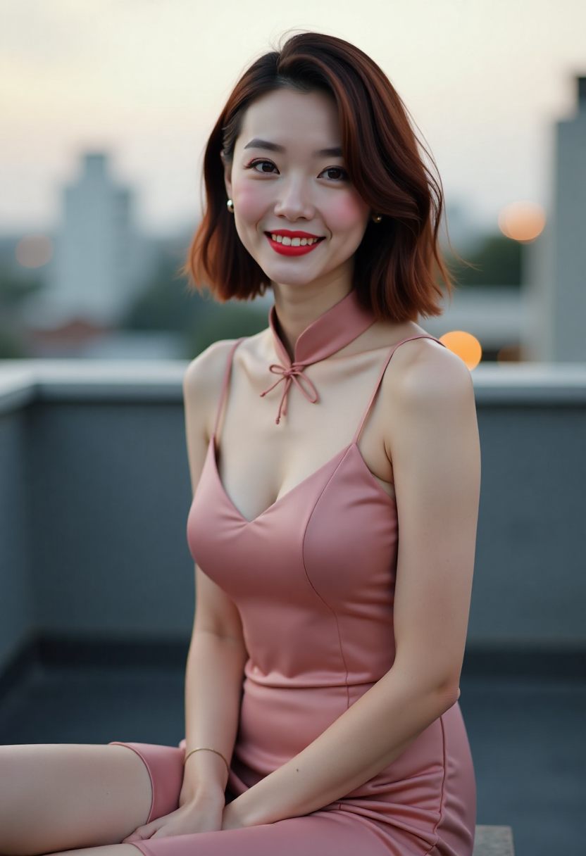 早春晴朗拍摄现场